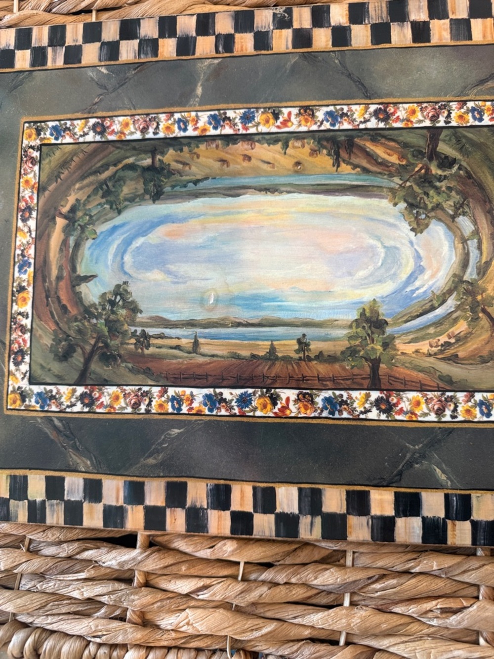 MacKenzie-Childs “Cloud Watching” placemats - Picture 6 of 16